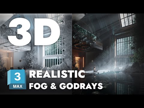 Give atmosphere to your 3d renders | FOG SMOKE MIST and GODRAYS (VizAcademy UK)