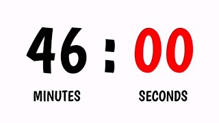 46 Minutes Countdown Timer