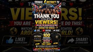 🌎 THANK YOU SDTV FAMILY! | Worldwide Viewers ❤️ Free T-Shirt Giveaway Every 100 Subs