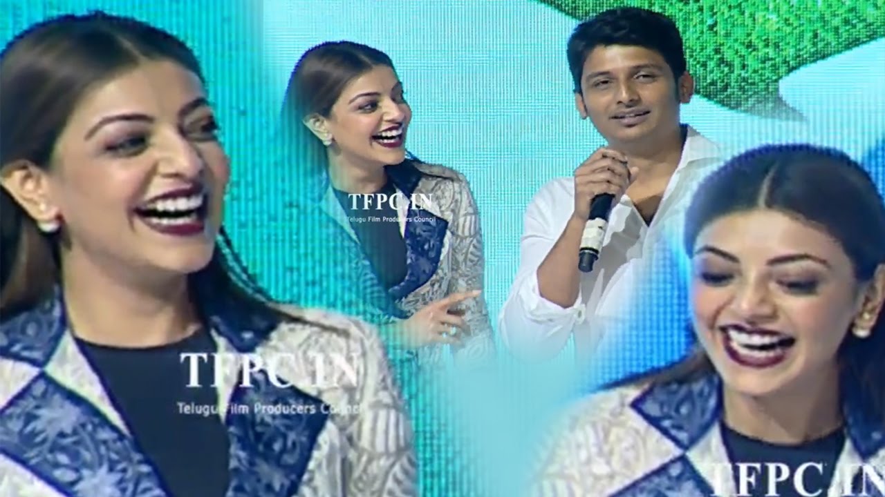 Jiiva Making Fun With Kajal Aggarwal @ Enthavaraku Ee Prema Movie Audio Launch | TFPC