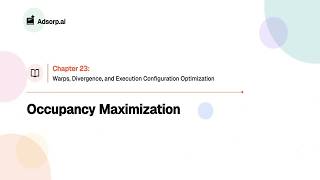 23.7 | Occupancy Maximization