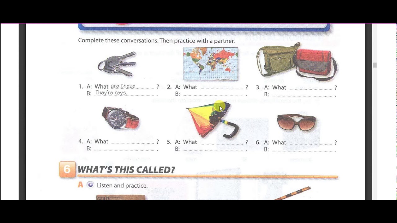 Interchange Intro Unit 2 What's this? Part 3 of 4