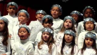 Liam's kindergarten Christmas program