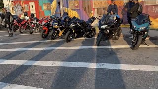 NYC MotoVlog pt 1 730MOTO bike out NYC car meet more RomeoHart
