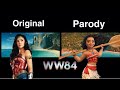 Wonder Woman 1984 - Official Main Trailer (Disney Parody) Side-By-Side