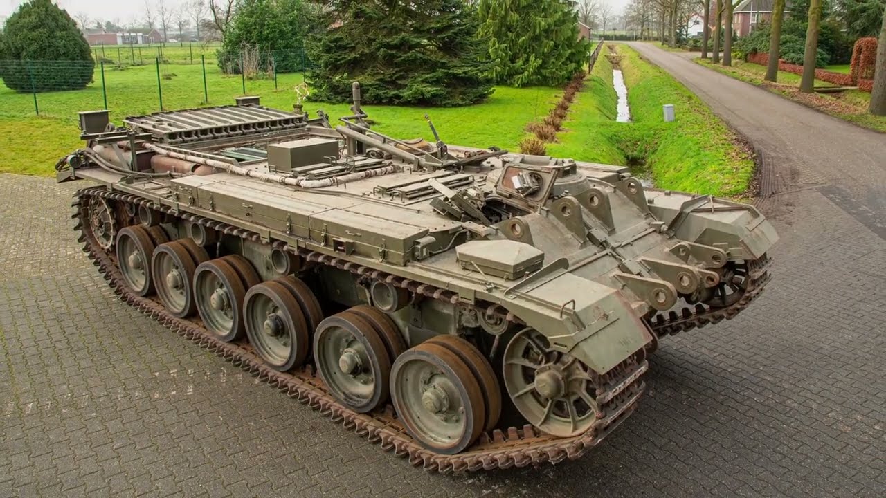 Rare 1963 FV4002 Centurion Mk 7 Bridge Layer – Restoration