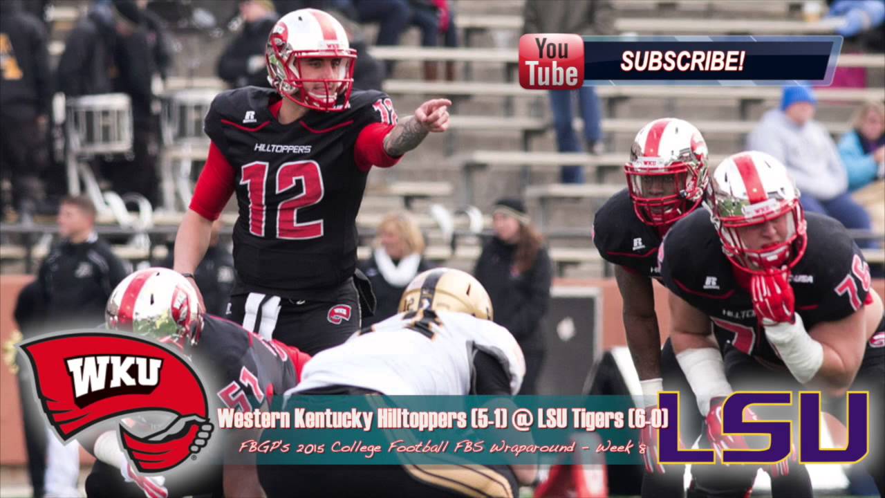 FBGP's 2015 College Football FBS Wraparound Week 7 YouTube