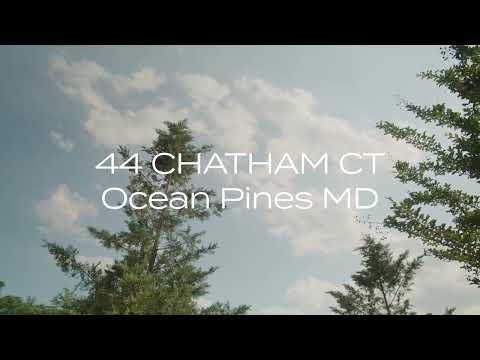 44 Chatham Ct, Ocean Pines, MD home video tour