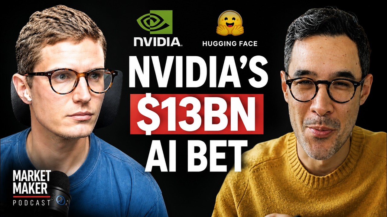 Thumbnail for Why Nvidia Just Paid $12.9 Billion for Hugging Face | The Business of AI