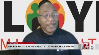 Family of George Floyd reacts to Tyre Nichols deadly beating video
