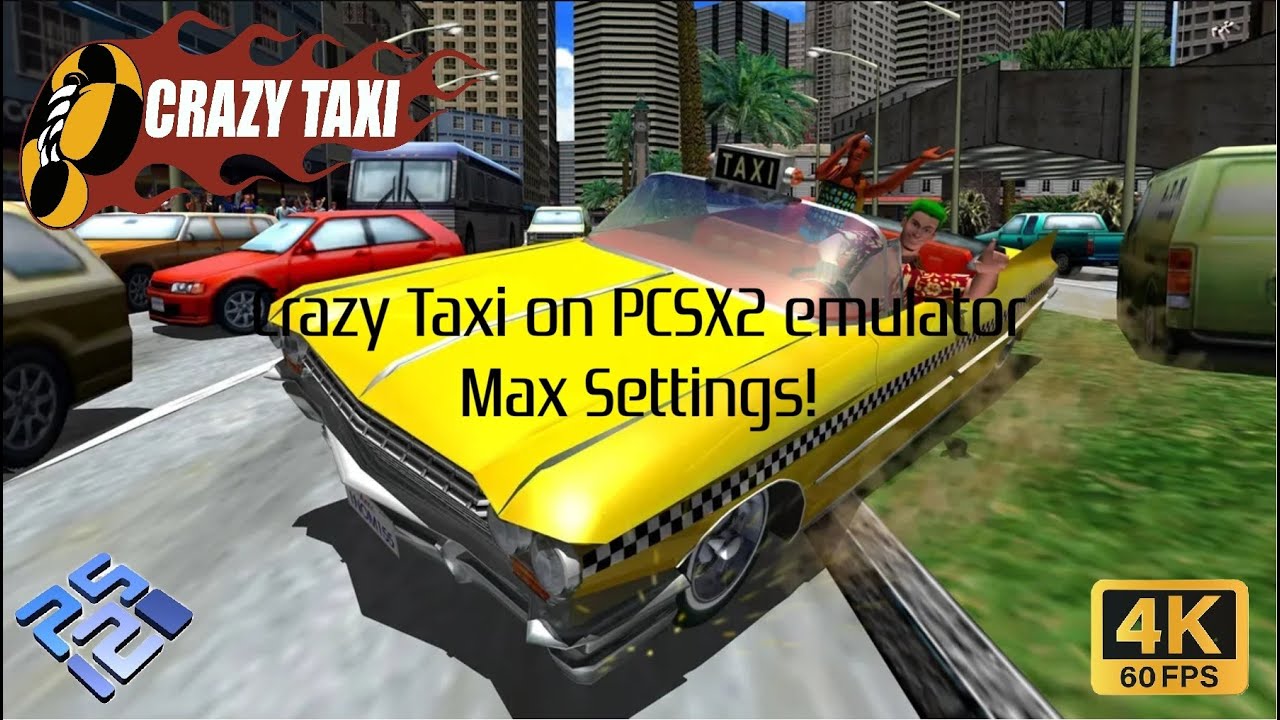 Crazy Taxi (PCSX2 Emulator 2025) Max Settings