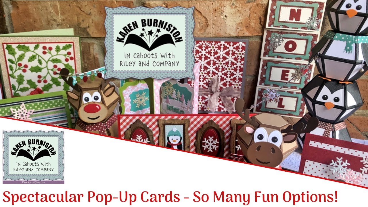 Karen Burniston's -  Pop-up Die Sets, Don't Miss This!