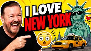 Famous The REAL Reason Ricky Gervais Loves New York 😂 Wealth