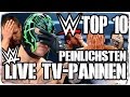 Top 10 der peinlichsten WWE Live TV-Pannen (DEUTSCH/GERMAN)