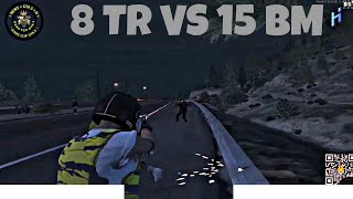 8 ORANG TRICKSTER VS 15 ORANG BLACK MEDUSA!!!!! - GTA V ROLEPLAY