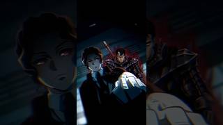 Guts visits the Demon Slayer world