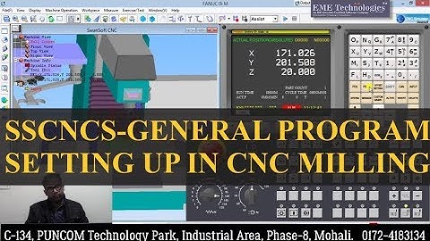 Sscncs - General Program Setting Up In Cnc Milling - (Fanuc oim)