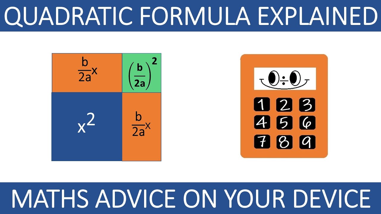 QUADRATIC FORMULA EXPLAINED STEP-BY-STEP (Ep.2) #