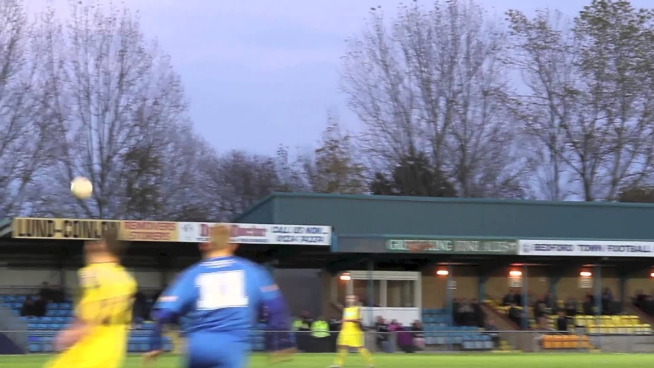 Bedford Town FC v Gosport Borough FC YouTube