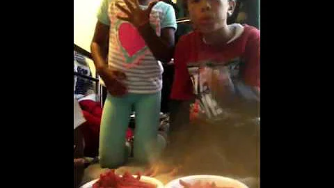 David and x show takis challenge