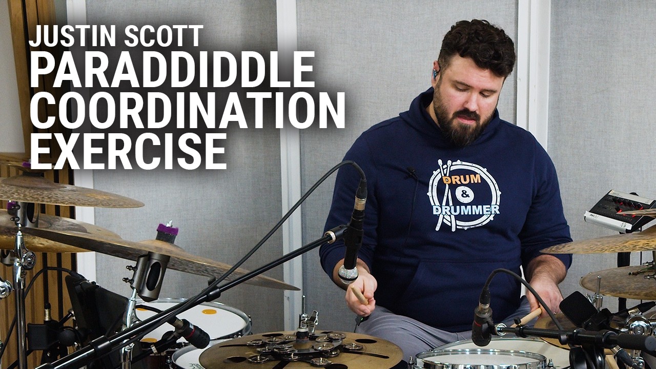 Meinl Cymbals - Justin Scott - Paradiddle Coordination Exercise