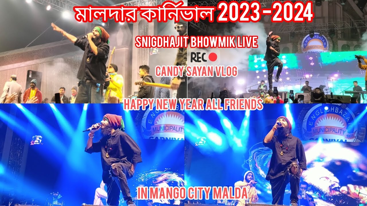 Snigdhajit live performance | malda carnival 2023 | Malda carnival | malda carnival 2023 live