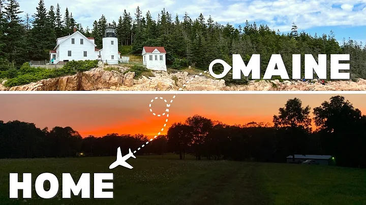 WE'RE LEAVING MAINE... | our last day on MDI & tra...