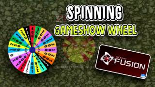 Spinning Game show Wheel - Fusion 2.5 screenshot 1