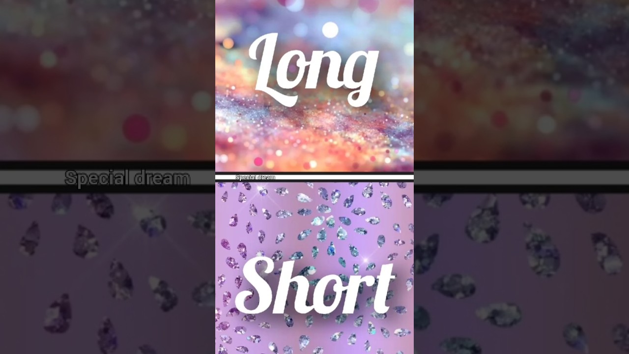 Choose your favourite 😍 long vs short look 