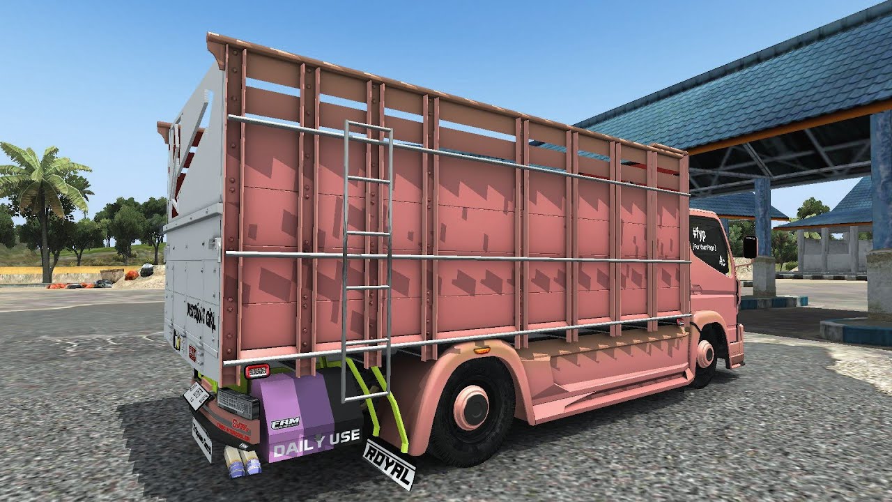 SHARE?? CANTER S12 SAMOK MUHKLAS PO || MOD BUSSID TERBARU!!