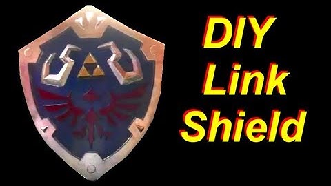 DIY Link Shield from Legend of Zelda
