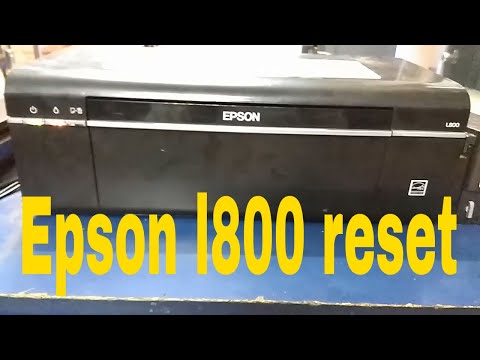 Epson l800 Reset