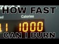 HOW FAST CAN I BURN 1000 CALORIES? Weight Loss Journey Day 125