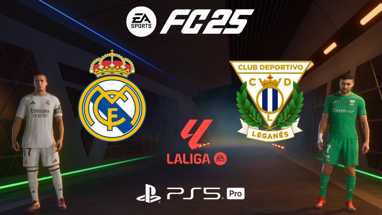 FC 25 - Real Madrid vs Leganes | La Liga 24/25 Full Match | PS5 PRO ...