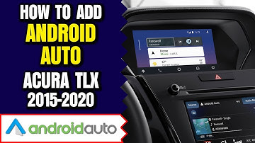 Acura TLX Android Auto - Add Android Auto Apple CarPlay to Acura TLX 2015-2020 HDMI Input NavTool