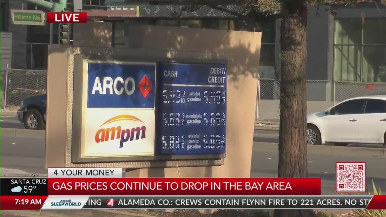 Gas prices begin to fall - YouTube