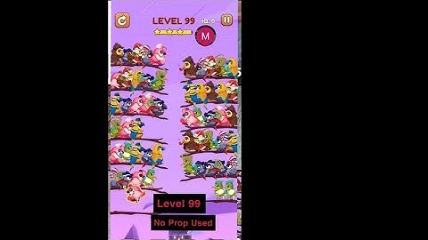 #bird sort 2 Color puzzle level 99 #birdsort #colour #gaming #viral #trending #shorts #solution