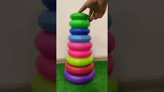 Learn Colors with Stacking Rings 함께 영어 공부를 즐기자! 영어 노래 Color for children