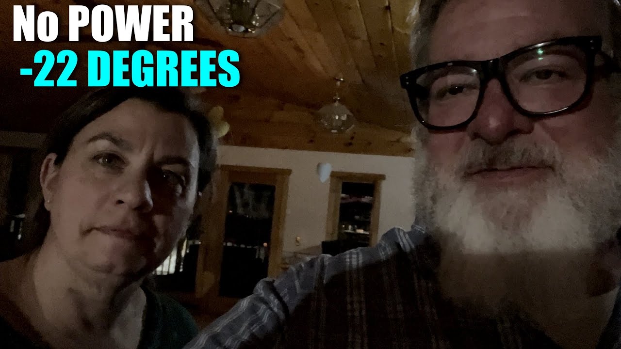 22 BELOW ZERO and NO POWER | A Big Family Homestead VLOG - YouTube