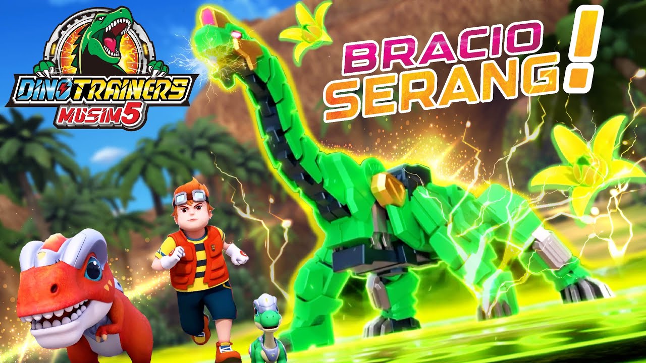 🦖Kompilasi Momen terbaik, Episode Howell 🔥 Dino Trainers Musim 5 | Dinobot | Kartun | Jurassic