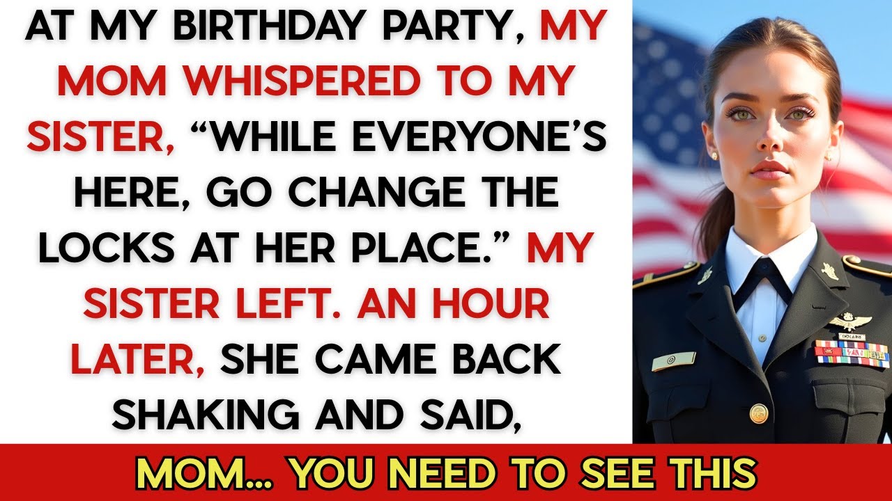 At My Birthday Party In Café, My Mom Whispered To My Sister: “While Everyone’s Here, Go And Change…”
