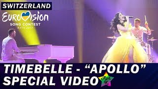 Timebelle - "Apollo" - Special Multicam video - Eurovision 2017 (Switzerland)