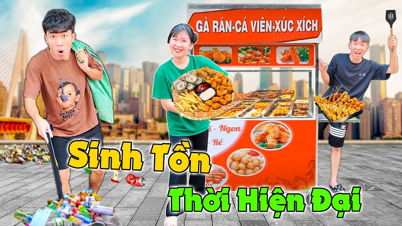 Sinh Tồn Thời Hiện Đại - Ai Sẽ Kiếm Được Nhiều Tiền Hơn ? | Anh Tóc Xoăn