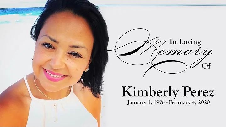 Kimberly Perez Celebration Tribute