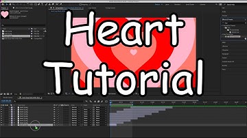 How to make Y2K Heart Tunnel Animation - After Effects Tutorial