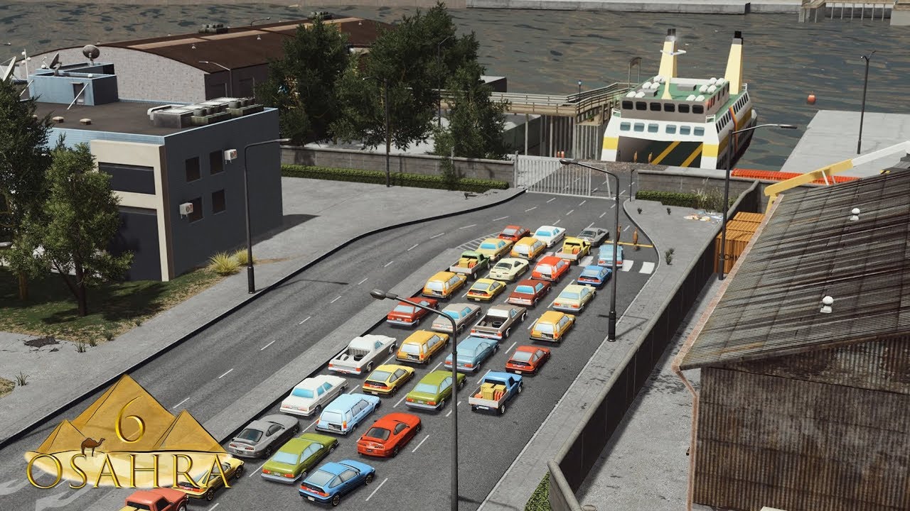 Cities Skylines Osahra Car Ferry 6 Youtube