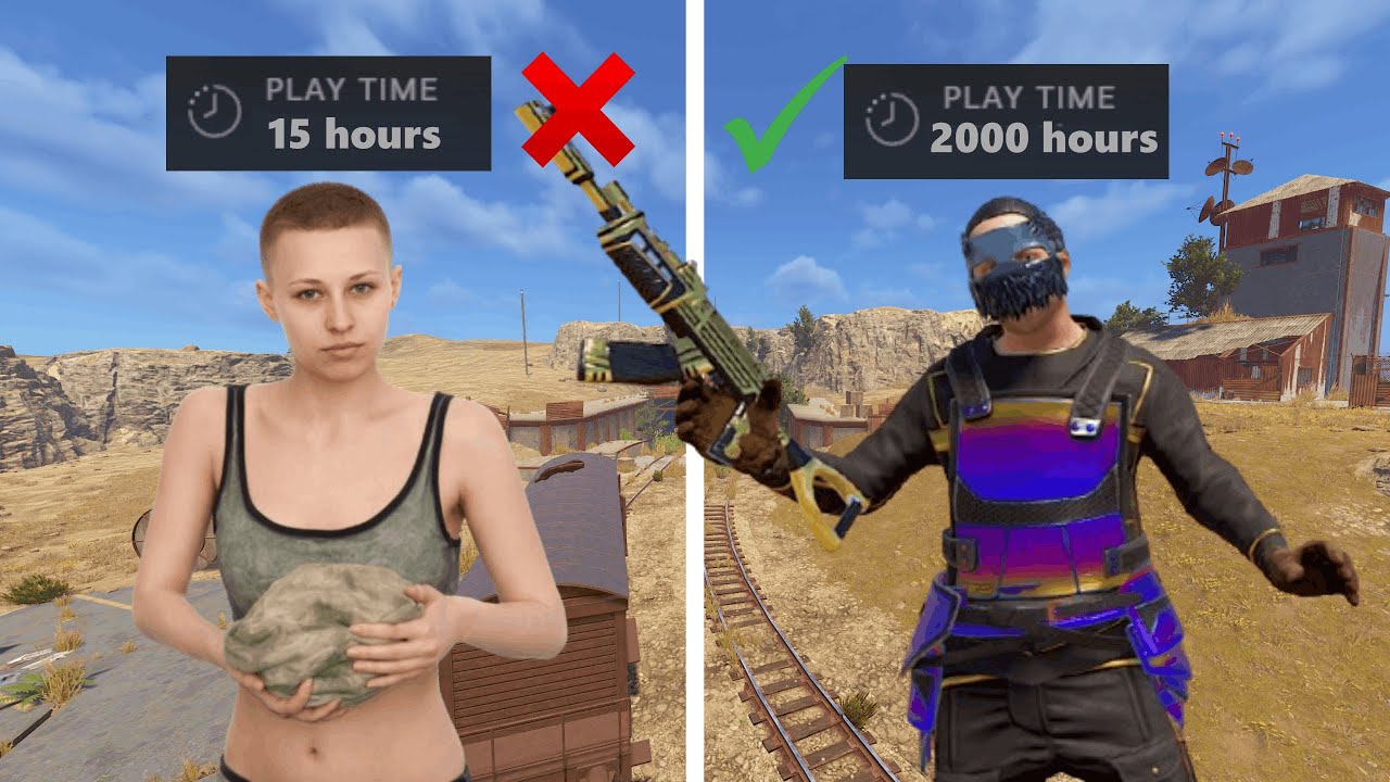 Teaching A New Player To Play Rust - YouTube
