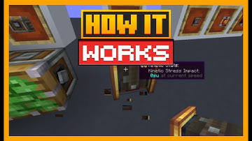 HOW THE ELEVATOR PULLEY WORKS IN THE CREATE MOD