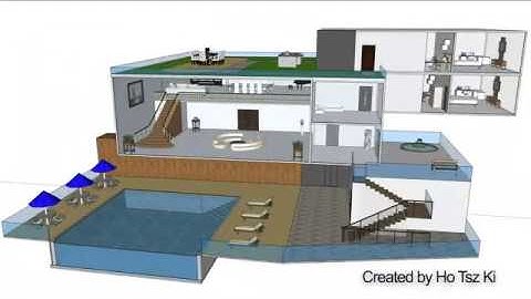 SketchUp Time Lapse - Making of Dream House