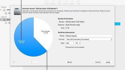 How to delete Partition on mac